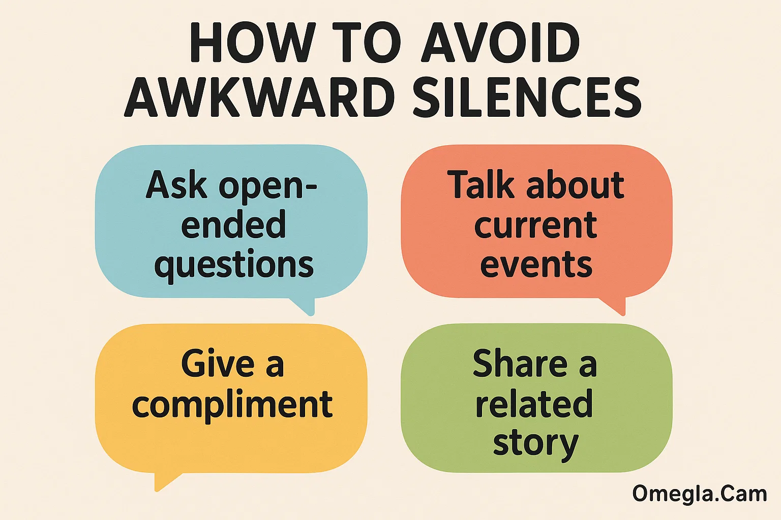 Avoid Silence Live Chats