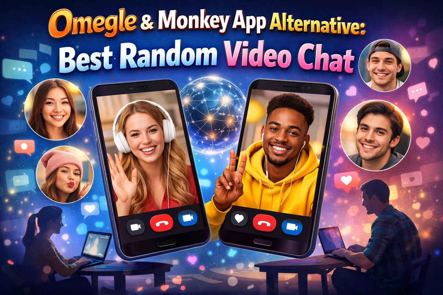 Omegle-MonkeyApp Random Chat