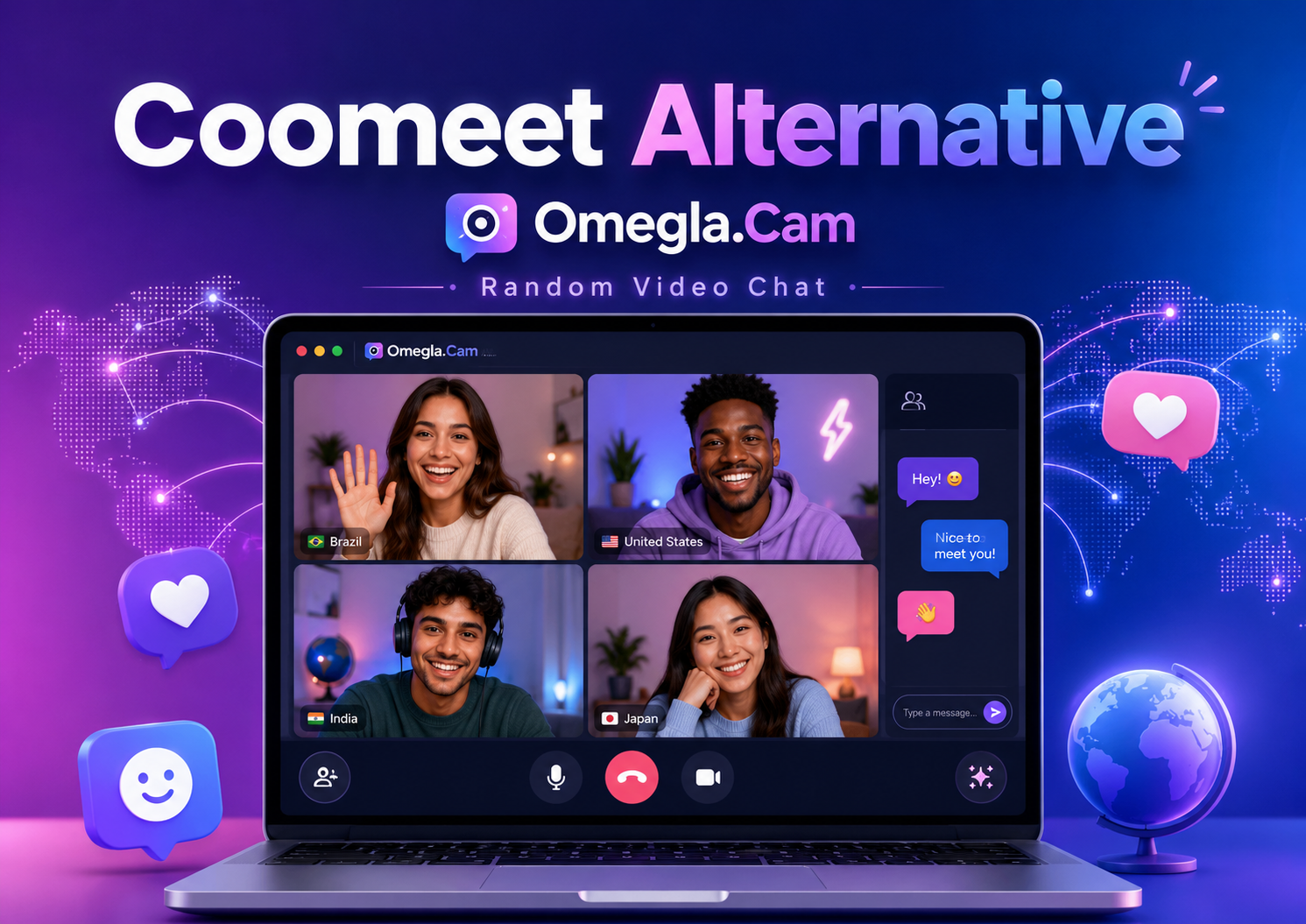 Coomeet Alternative Random Video Chat