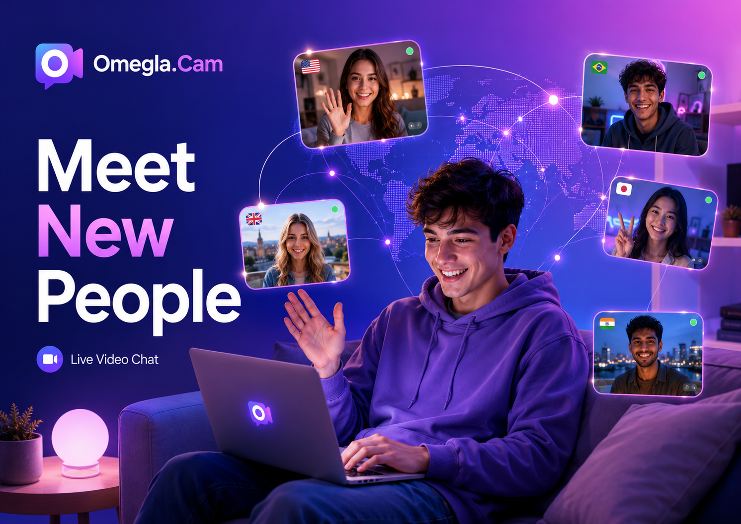 Chat with Strangers Like Coomeet