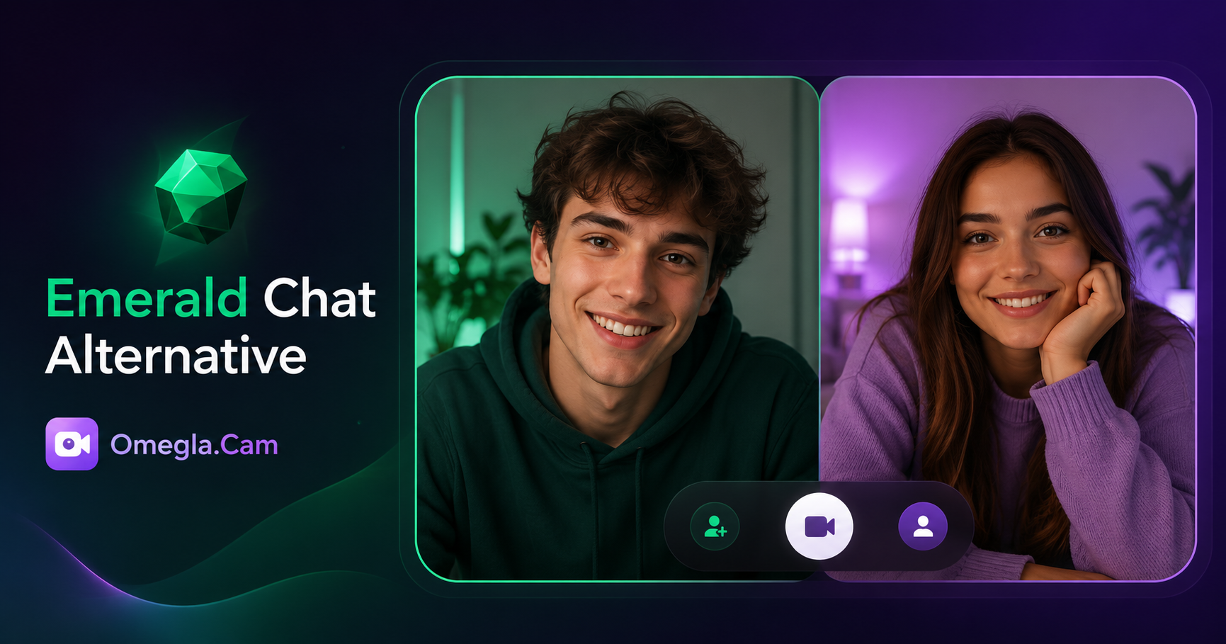 Emerald Chat alternative for meeting strangers through random video chat